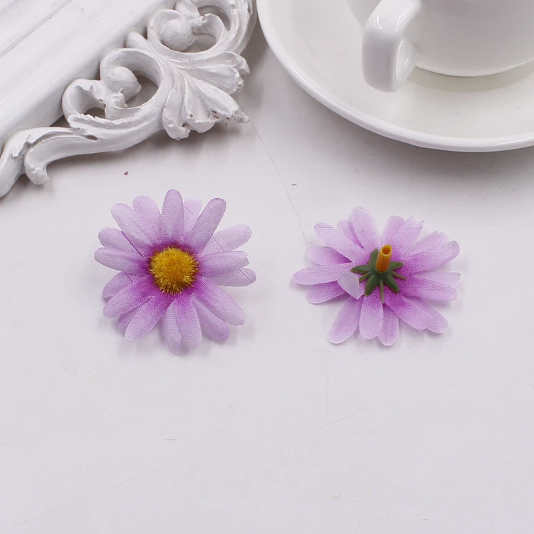 10 шт./партия праздничные мини венки с ромашками для украшения автомобиля на