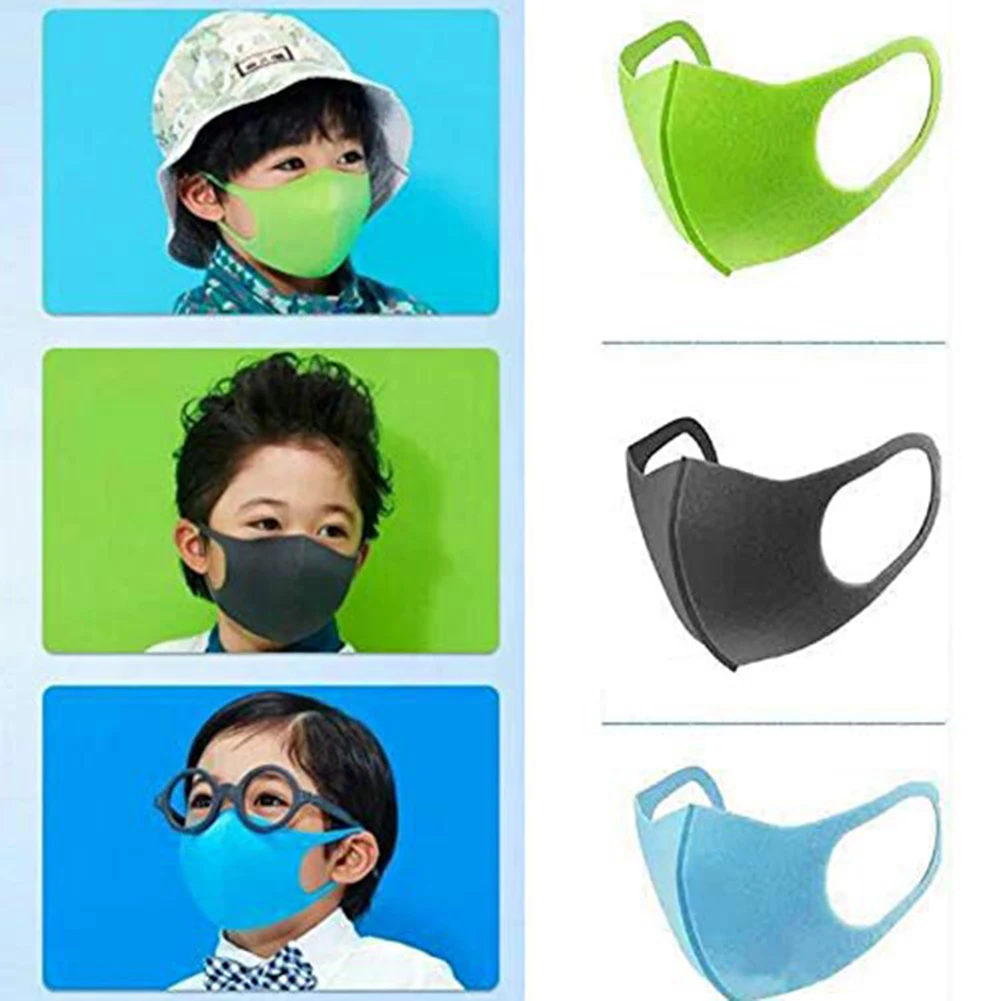 1 шт. маска для рта мультяшная теплая дышащая полумаска лица чехол детей девочек и