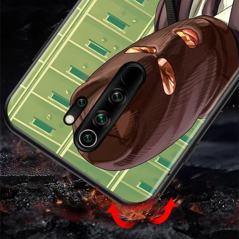 

Grand Theft AutoV Game For Xiaomi Redmi K40 K30T K30S K30i K30 K20 10X 9T 9i Pro 5G Black Phone Case