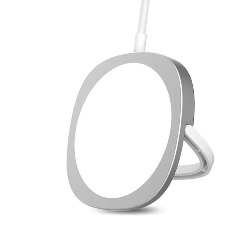 

New 15W Wireless Charger Ring QI Smart Quick Charger for huawei xiaomi mobile phone charging Station for iphone 12 series