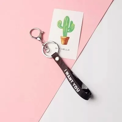 002 Милый красочный ремешок на запястье ручной ремешок для USB флеш-накопителей ключи ID карты брелок для телефона keycord удобный kette украшение для телефона - Цвет: 002