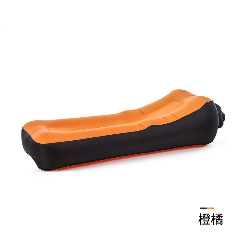 

lazy Sofa Camping Mat Double Layer Thicken Portable Lazy Inflatable Air Cushion Inflatable Sofa Bed Beach Air Bed Mat