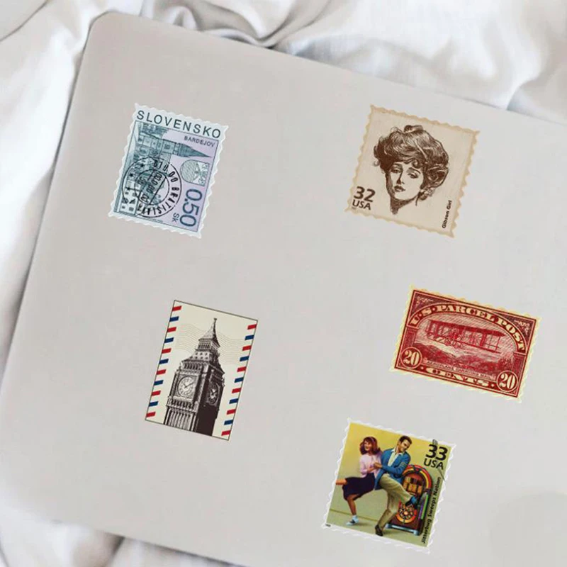 50 шт. водонепроницаемые наклейки для ноутбука чемодана скейтборда | Игрушки и