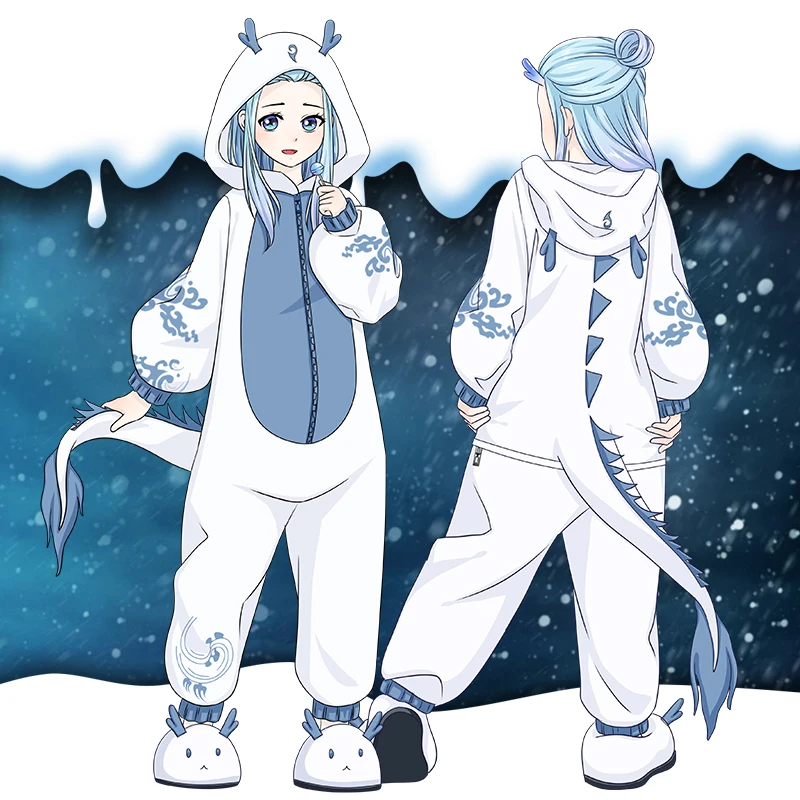 

Anime Kurama Nine Tailed Fox Pajamas Cosplay Costume Adult Men Women Jumpsuits Flannel Home Sleepwear Cute Japamas Gift Friend