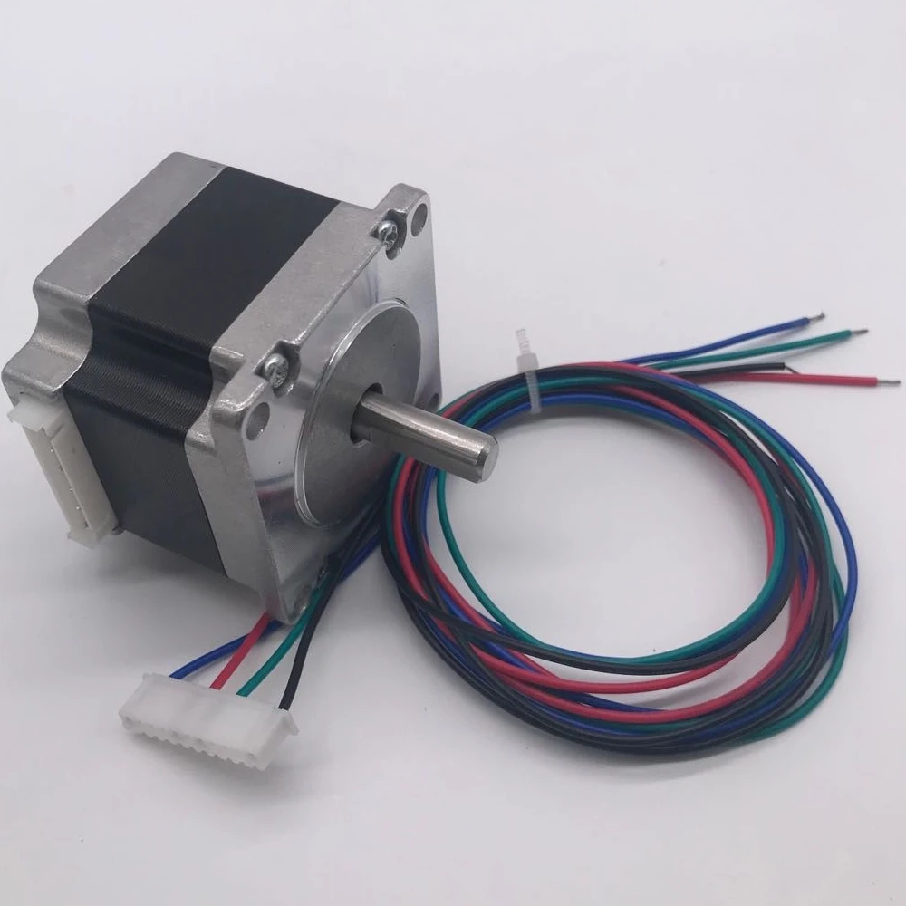 Высококачественный двухфазный шаговый двигатель с 4 выводами биполярный 0 67 А 45