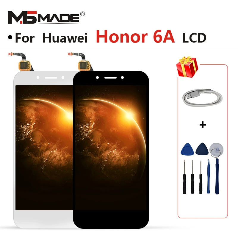 Для HUAWEI Honor 6A Дисплей DLI-L22 DLI-L01 DLI-TL20 DLI-AL10 ЖК-дисплей планшета Дисплей Сенсорный экран в сборе Запчасти с рамкой