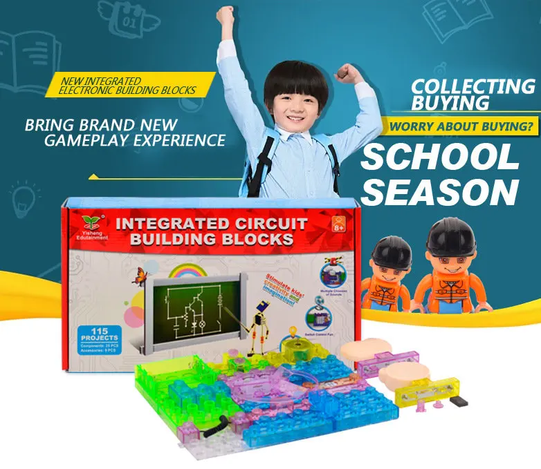 [Забавный] конструктор сделай сам из 115 деталей|Блочные конструкторы| |