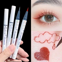 liquid eyeliner pencil waterproof long lasting brown colorful eyeliner pen sexy charming eye makeup easy to color cosmetics