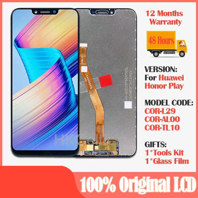 Для huawei honor play COR-L29 ЖК-дисплей дигитайзер сенсорный экран в сборе для huawei honor play ЖК-экран Замена