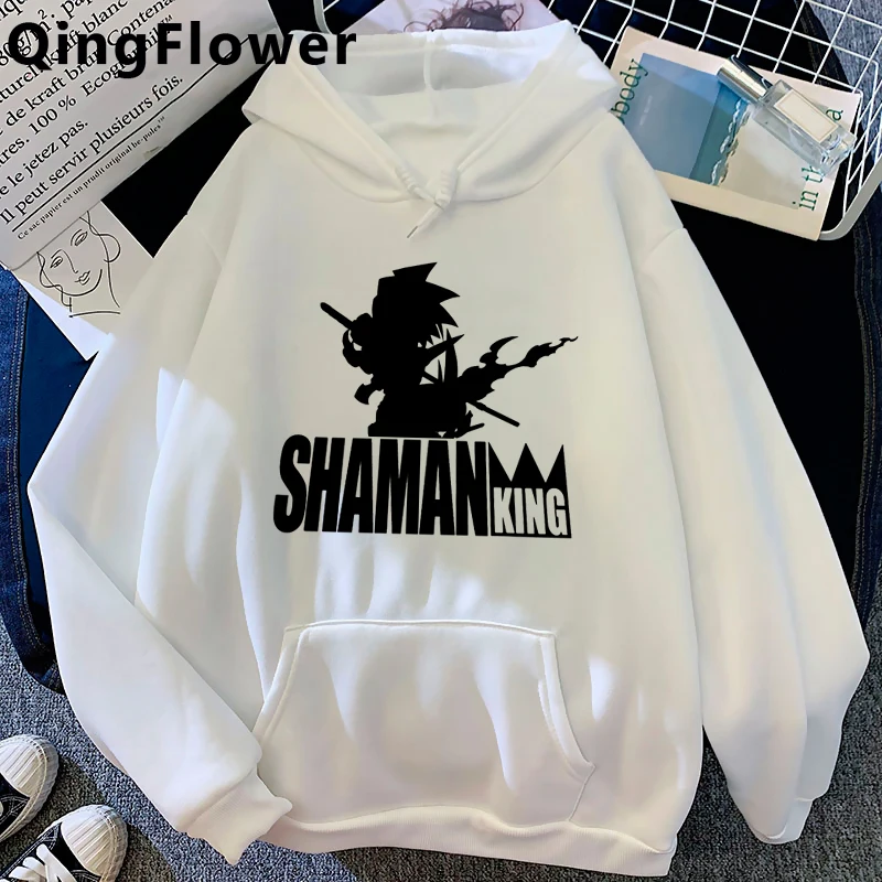 

Shaman King Yoh Asakura Amidamaru hoodies male anime printed 2021 Korea male hoody 2021 anime