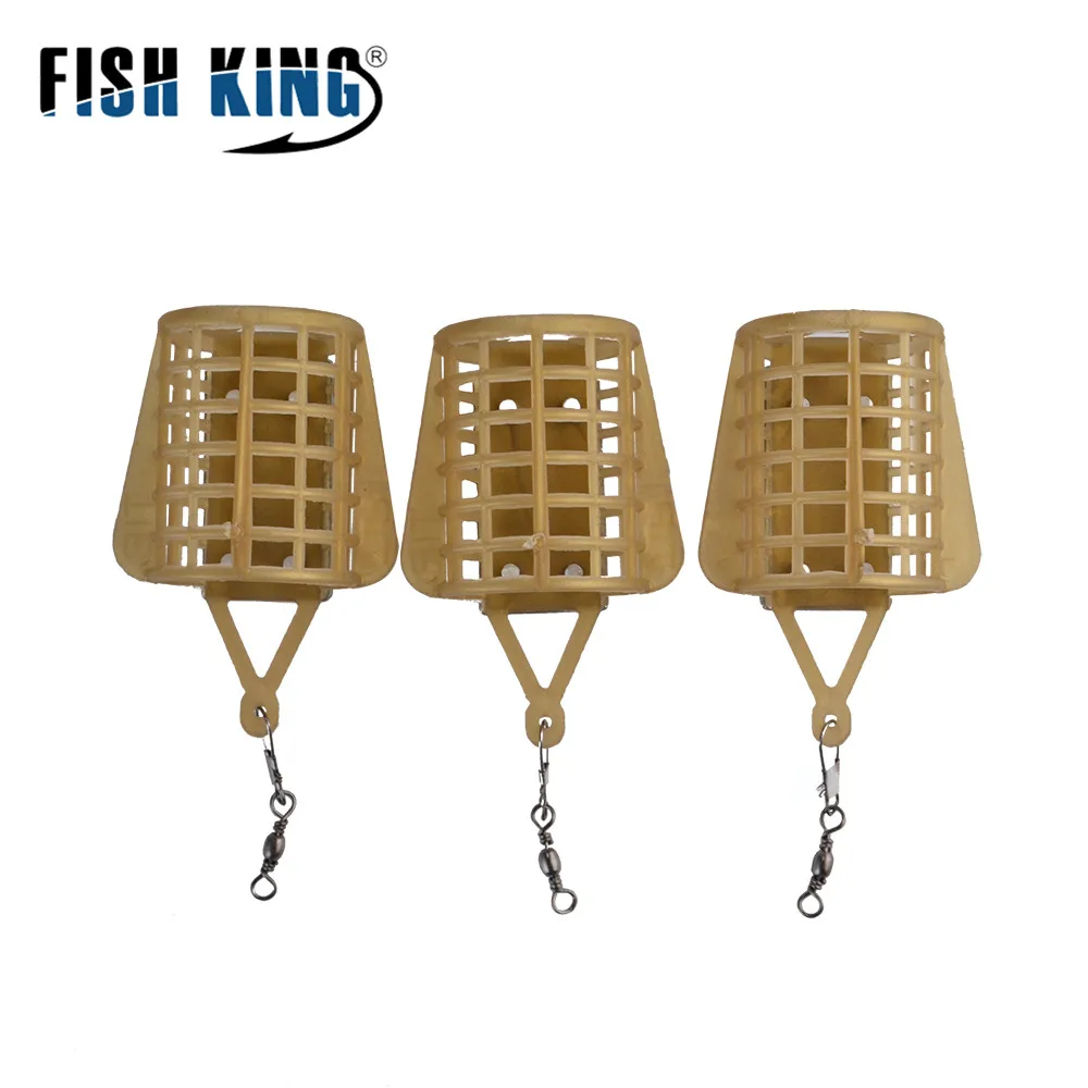 FISH KING 1 шт. 20 г 30 40 50 60 Фидер рыболовный инструмент для ловли карпа соединитель