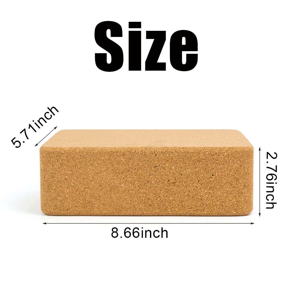 

Yoga brick cork yoga brick high density yoga brick yoga aids beginner dance fitness training