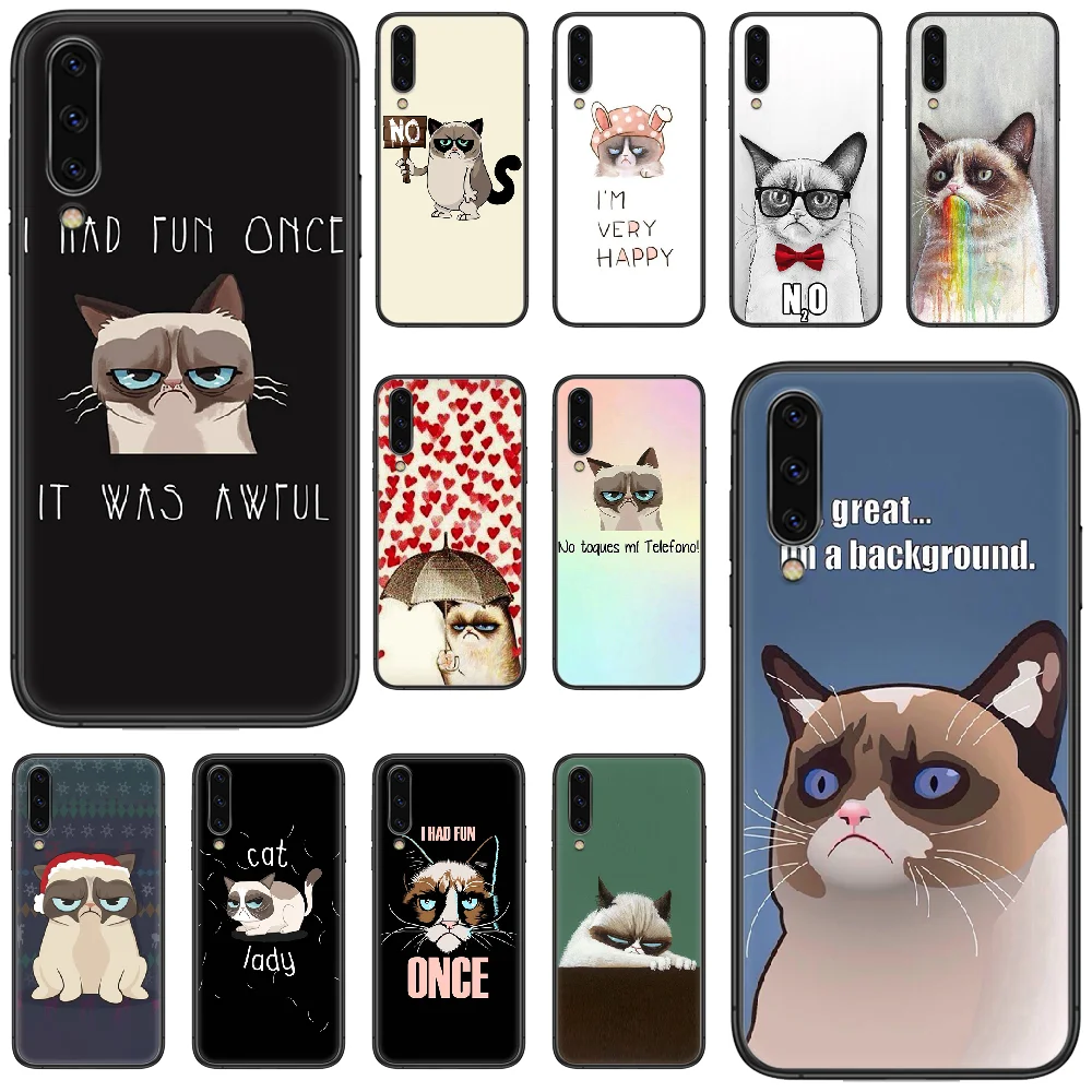 Чехол для телефона Samsung Galaxy A 5 10 20 3 30 40 50 51 7 70 71 E S 4G 16 17 18 черный мягкий чехол |