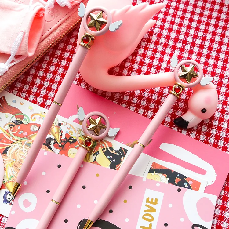 1 шт. Чехол для карт Сакура розовая луна звезда волшебная палочка экшн фигурка