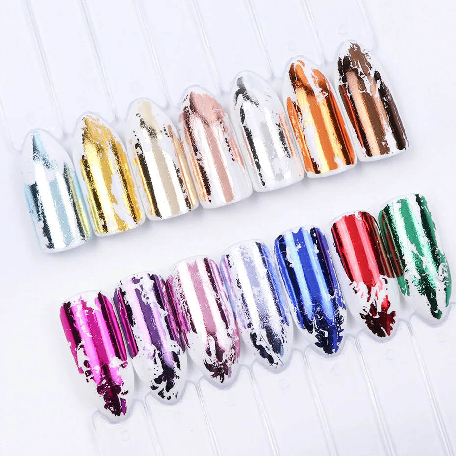 50 шт. Голографическая фольга для ногтей|Стикеры и наклейки| |