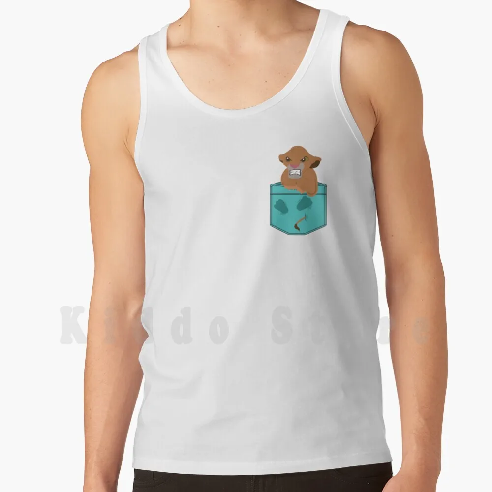 

Майка Simba с карманами, 100% хлопок