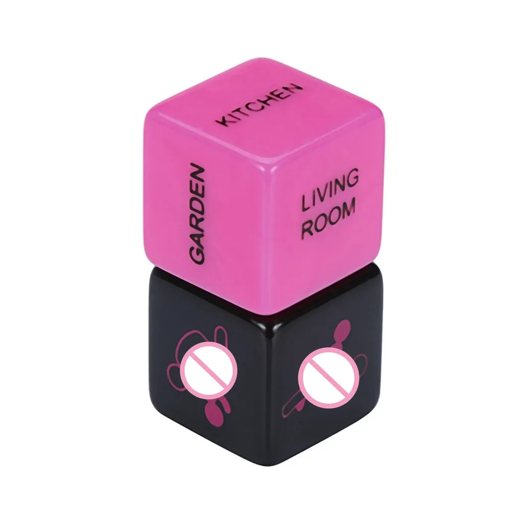 2 шт. Красивая экзотическая осанка Играйте в кости Фетиш Секс игрушки Романтика