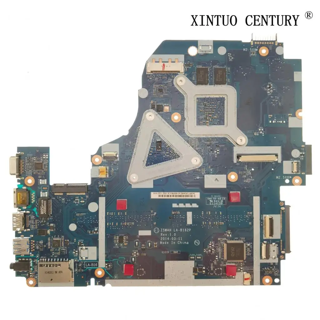 

NBMLC11004 NB.MLC11.004 For Acer Aspire E1-572G Laptop Motherboard Z5WAH LA-B162P W/ I5-4210U N15S-GT-S-A2 100% tested working
