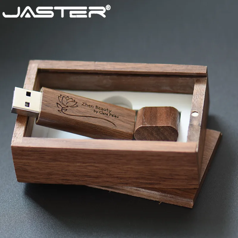 JASTER горячий деревянный USB флэш-накопитель ручки диски кленовое дерево +