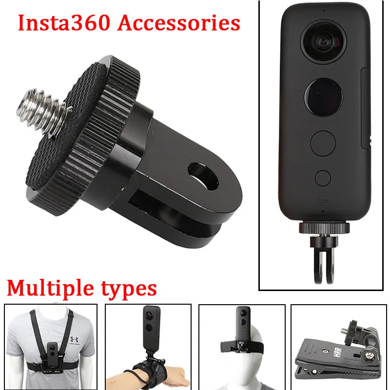 Набор аксессуаров для Insta360 One X Gopro SJCAM EKEN 4K YI SONY DJI Osmo экшн камера велосипед