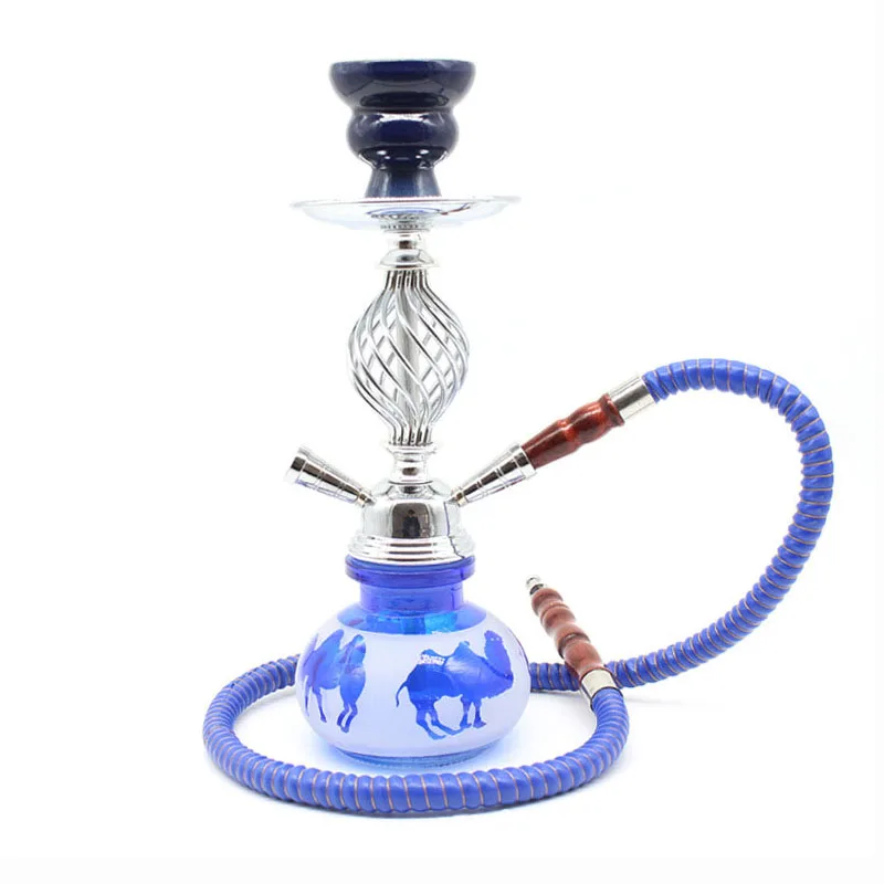 

Arab Camel Glass Shisha Hookah Complete Charcoal Tray Tongs Chicha Narguile Water Pipe Fittings Sisha Hooka Smoking Accessories