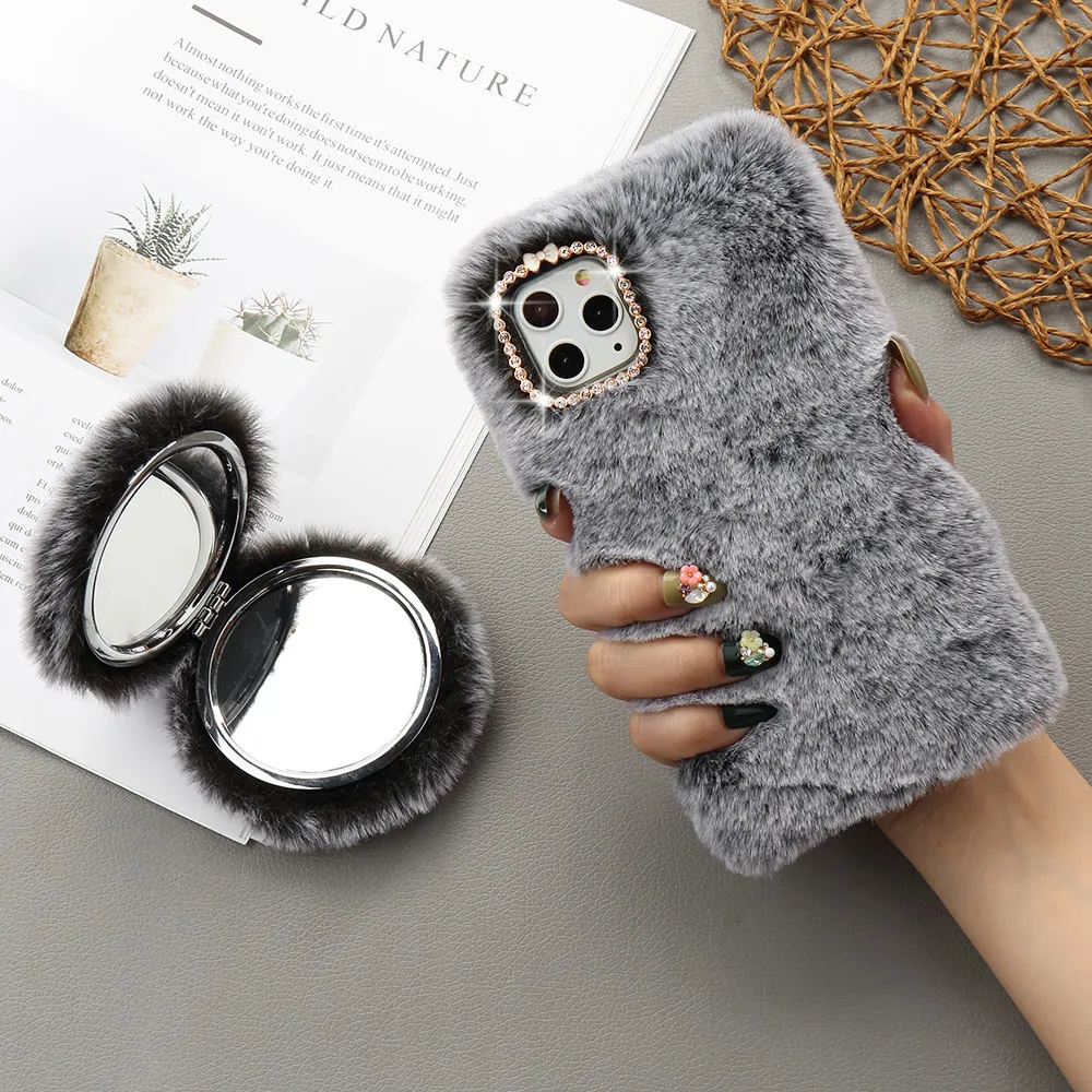 LAPOPNUT Алмазный Блестящий зеркальный чехол для телефона IPhone SE 2020 11 Pro XS Max XR X 6 6S 7 8 Plus