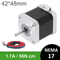 nema 17 stepper motor 42 motor 48mm 56n cm lead stepper motor for automation equipment engraving machine cnc 3d printer parts
