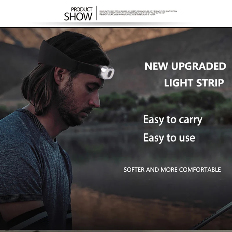 ZK20 дропшиппинг светодиодный налобный фонарь usb зарядка встроенный аккумулятор