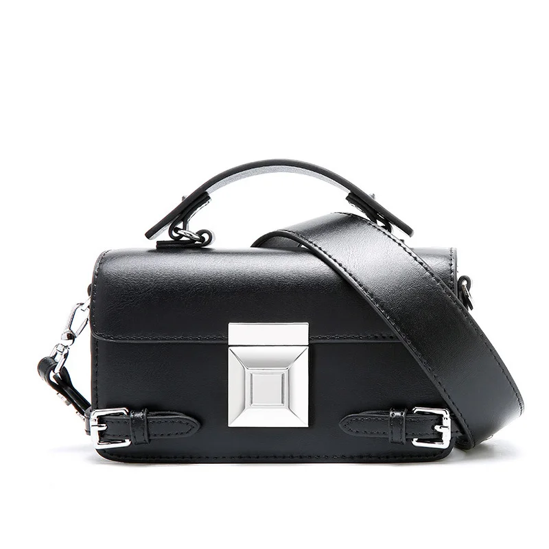 Роскошные женские сумки из натуральной кожи небольшой квадратный дизайн сумка
