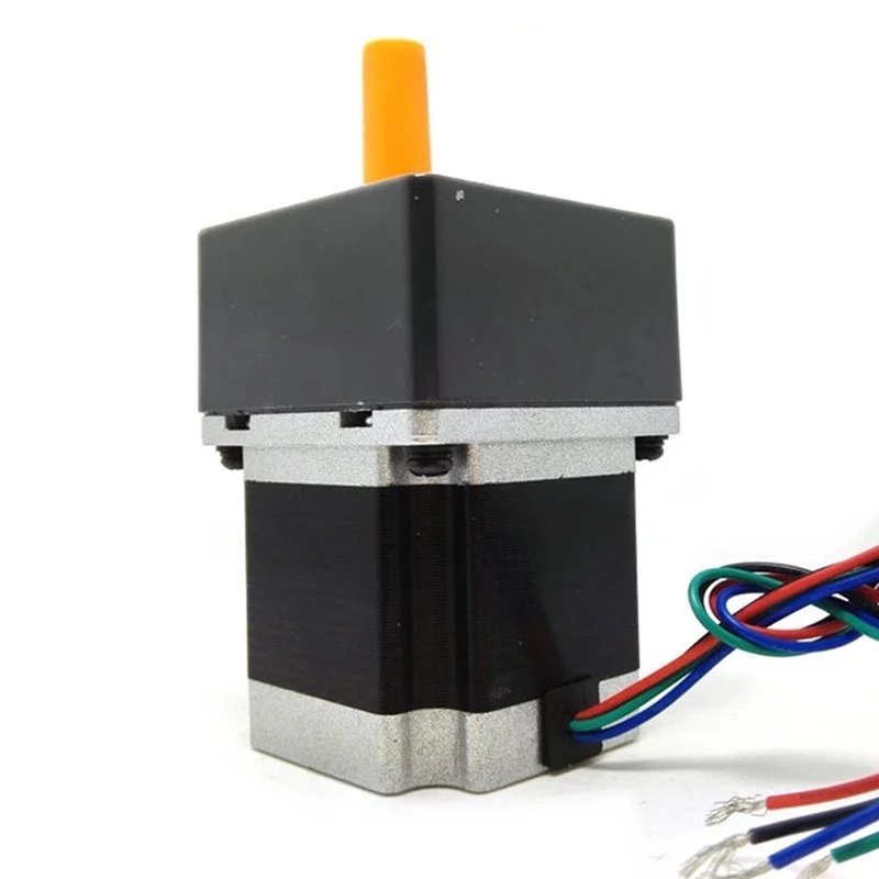 Фото NEMA23 2.8A 18.9Kg.Cm Reduction Ratio 15:1 57mm 2-Phase 4-Wires Gear Reducer Gearbox Stepping Stepper Motor JL57HS56-2804SG15 NEMA23 2.8A 18.9Kg.Cm Reduction Ratio 15:1 57mm 2-Phase 4-Wires Gear Reducer Gearbox Stepping Stepper Motor JL57HS56-2804SG15