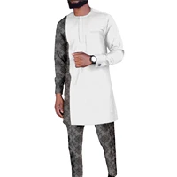 african traditional clothes for men dashiki long sleeve shirt and pant 2 piece suit casual outfits af2116013