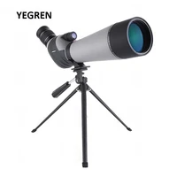 20 60x zoom monocular telescope waterproof bird watching monocular bak4 prism 80mm wide view spotting scope w tripod telescope