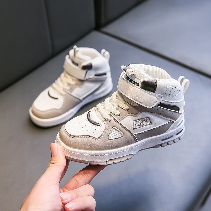 

Kids Shoes Sneakeres Child Boy Child Sneaker Basket Running Shoes Sports Shoes for Boys Anti-Slippery Breathable Soft Soled 2021
