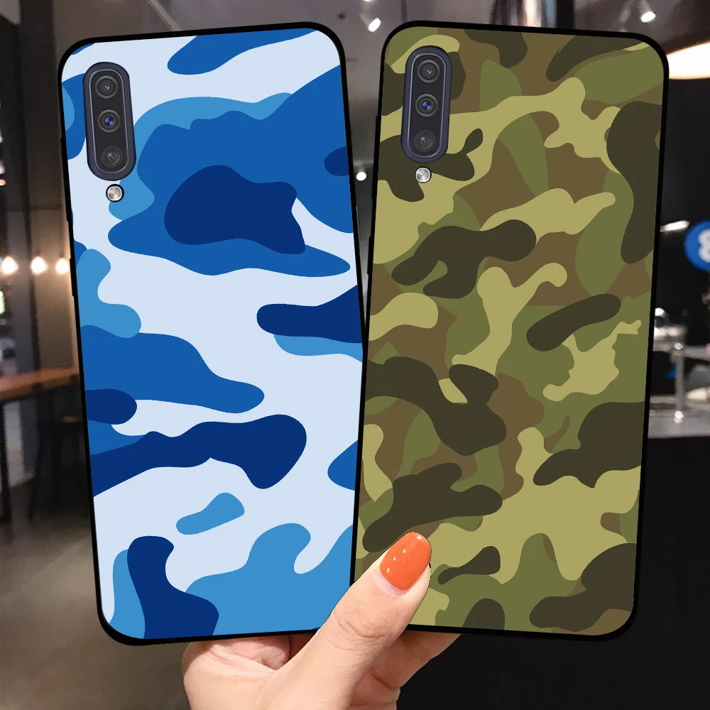 

Army camouflage style for Fundas Samsung Galaxy A70 Case A750 A50 A20 A20E A10 A30 s A40 A50S A60 A50 A7 2018 A21S Cases