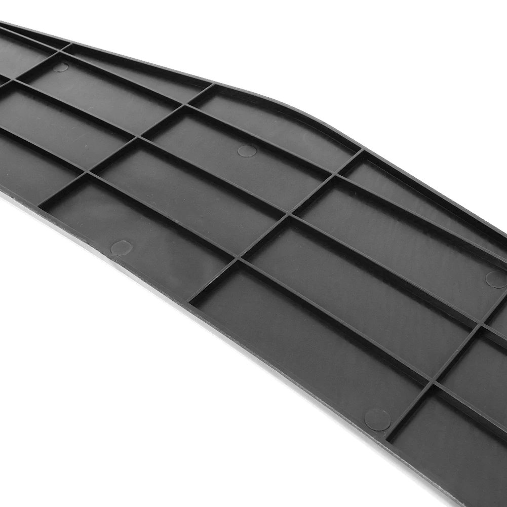 

Universal Triangle Black Bumper Lip Cover Lip Chin Bumper Can Adjustment Splitter Diffuser Front Bumper Lip Trim Arc ABS