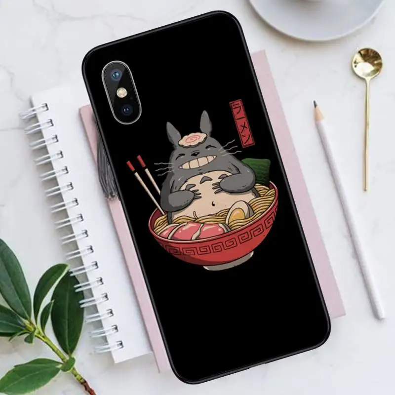 

Totoro Miyazaki Hayao anime Phone Case for iPhone 11 12 mini pro XS MAX 8 7 6 6S Plus X 5S SE 2020 XR Luxury brand shell funda