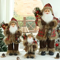 604530cm santa claus doll christmas decorations for home new year childrens gifts hotel coffee shop window ornaments navidad