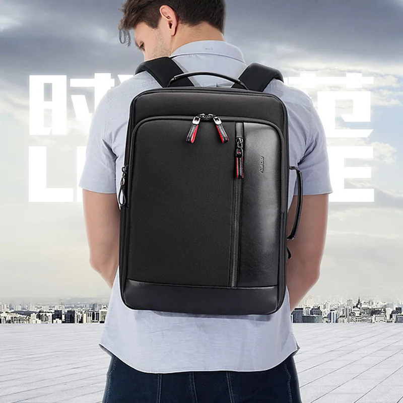 

Fashion Business Backpack Multi-function Anti-theft Backpack Men's Computer Backpack Leather Back Pack Laptop Travel Bookbag