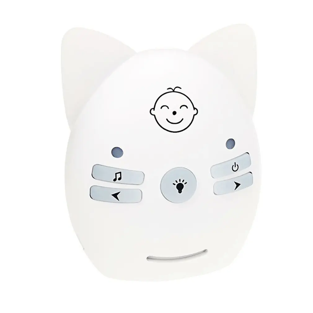 

V30 Wireless Voice Intercom Baby Voice Intercom Sound Reminder And Siren Two-way Intercom Music Night Light Multi-function