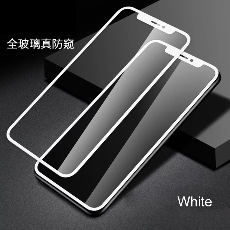 10D защитное стекло с закругленными краями для iPhone 7 8 Plus закаленное X XR XS Max |