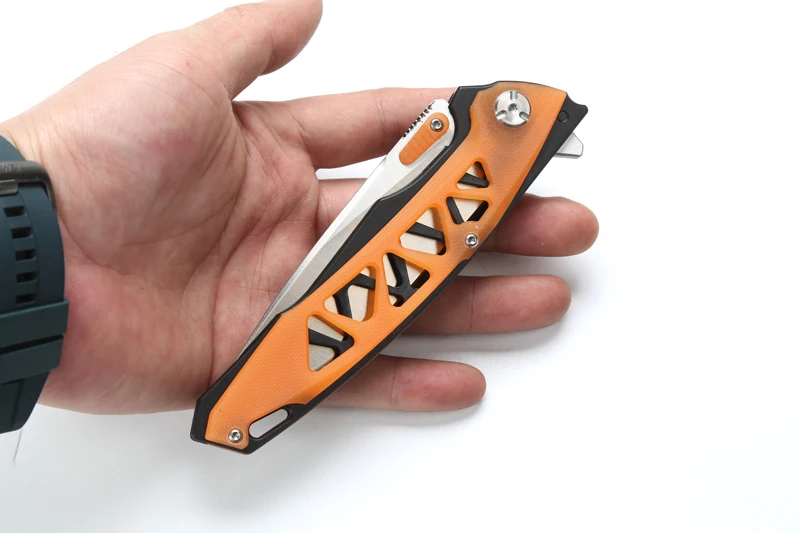 Nimoknives YGGDRASIL Флиппер складной нож G10 ручка 440C Лезвие шарика bearig Кемпинг Охота Открытый выживания Ножи edc инструменты