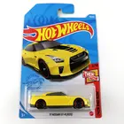 2020-137 Hot Wheels 1:64 Автомобиль 17 NISSAN GT-R R35 2020 модель 50 Юбилейная версия металлическая литая модель автомобиля детские игрушки подарок