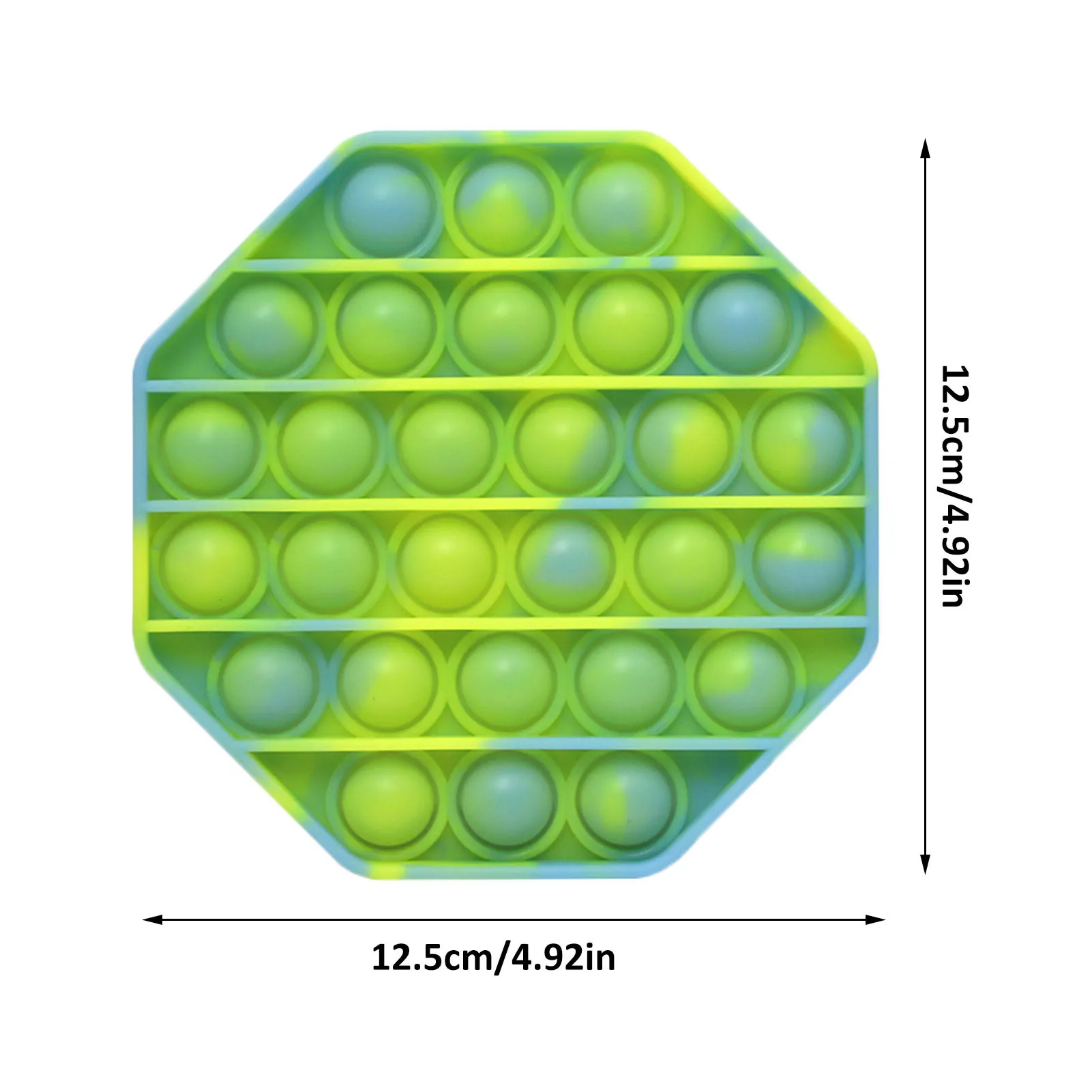 

Bubble Sensory Toy Night Luminous Stress Reliver Toy Autism Needs Squishy Stress Reliever Unzip Toys Glow In The Dark Popit Toys