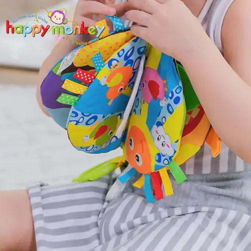 Детская игрушка для развития интеллекта обучающая с лесным небом кровать