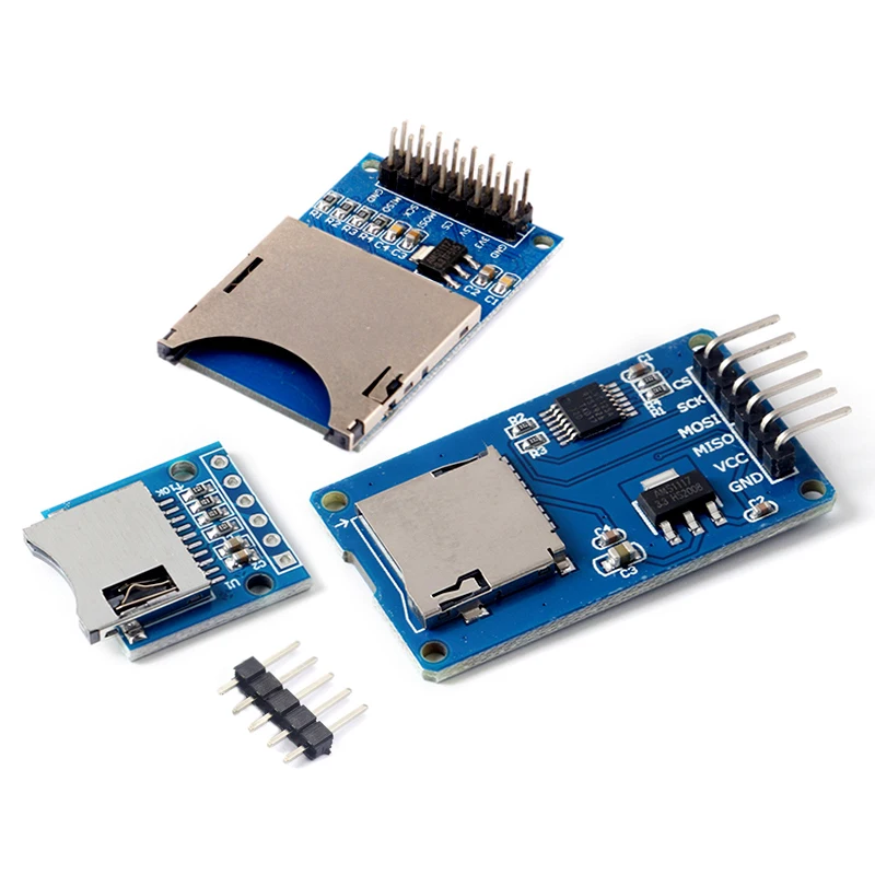 SD адаптер Micro Плата расширения памяти TF карта защитный модуль SPI для Arduino |
