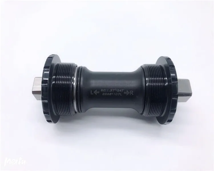 Bicycle Bottom Bracket 103 107 110 113 119mm for Brompton Folding Bike Ultralight Titanium Square Ti Bottom Bracket