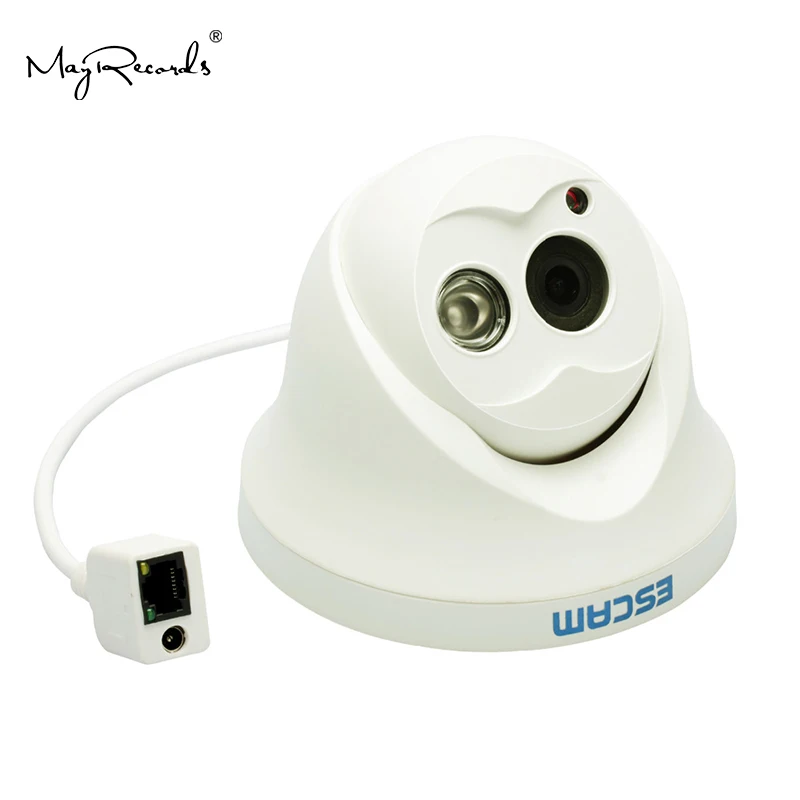 Escam Сова QD100 IP камера ночного видения Onvif 3 6 мм len HD 720P H.264 1/4 CMOS P2P мини ИК
