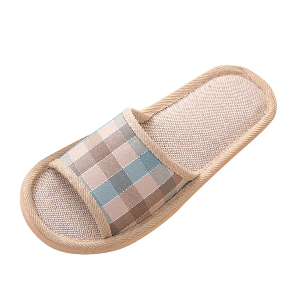 2019 Women Ladies Fashion Slippers Couples Gingham Soft Indoor Warm Lady Home Shoes Low Heel Woman Footwear | Обувь