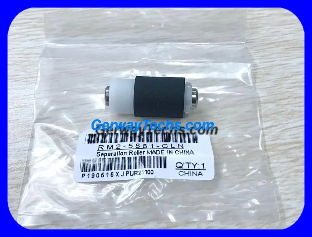 

GerwayTechs RM2-5881 RM2-5881-000 RM2-5881-000CN разделительный ролик Tray 2 QTY-10 для CanonLaserJet MF731Cdw MF733Cdw MF735Cdw