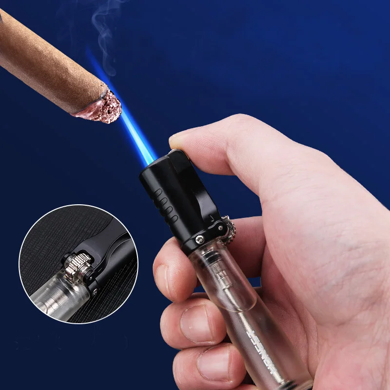 Новинка креативная Бутановая газовая зажигалка металлическая уличная